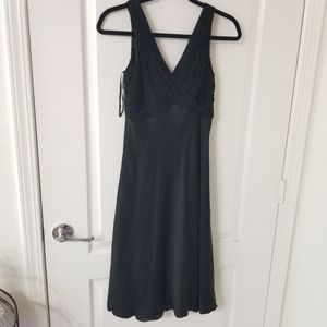 Anne Klein Black Silk Dress
